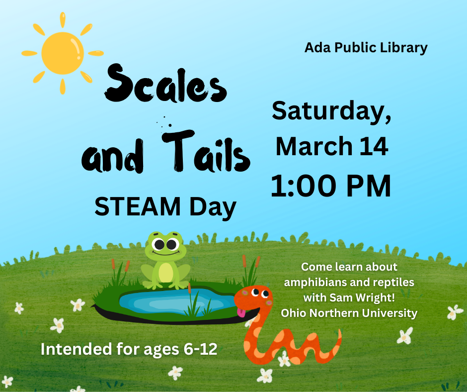 Frog sitting by pond while snake slithers by.